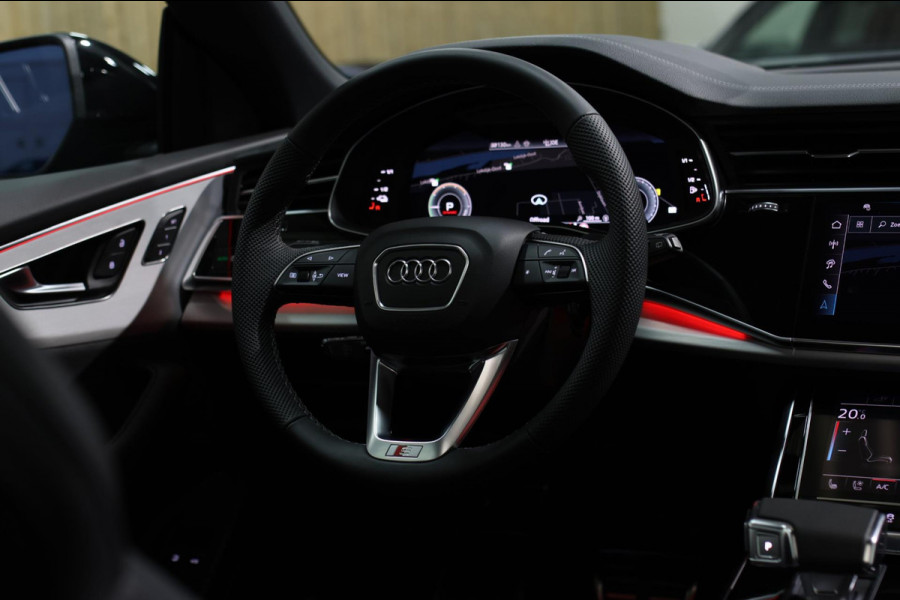 Audi Q8 60 TFSI e Quattro Competition *Pano*RS-Stoelen*B&O*4-Wiel besturing*360 Camera*