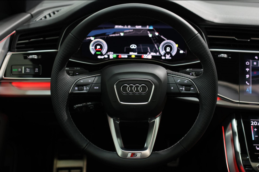 Audi Q8 60 TFSI e Quattro Competition *Pano*RS-Stoelen*B&O*4-Wiel besturing*360 Camera*