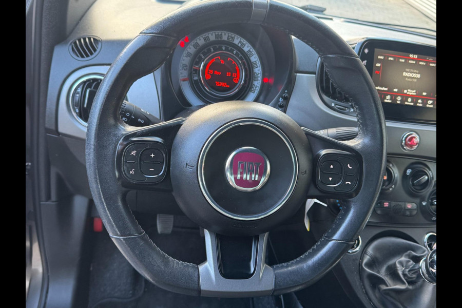 Fiat 500 SPORT 1.2 Fire - Apple Carplay / Navigatie I Airco I Sport & Spoiler pakket I PDC I Xenon I Dealer onderhouden
