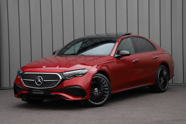 Mercedes-Benz E-Klasse 400e AMG 4-Matic | 381PK | Luchtvering | Achterasbesturing | Head-up | Burmester 4D | Keyless-go | Pano | Distronic | 2024.