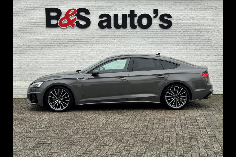 Audi A5 Sportback 35 TFSI 3x S-line Competition Zwarte hemel Cruise Climate v/a Full LED Navi Apple / Android