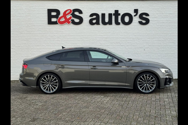 Audi A5 Sportback 35 TFSI 3x S-line Competition Zwarte hemel Cruise Climate v/a Full LED Navi Apple / Android