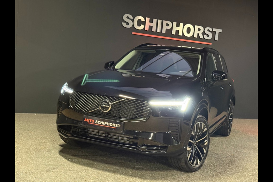 Volvo XC90 T8 Hybride Plus Dark 21 inch 7 Zits All Black 455pk 360 camera