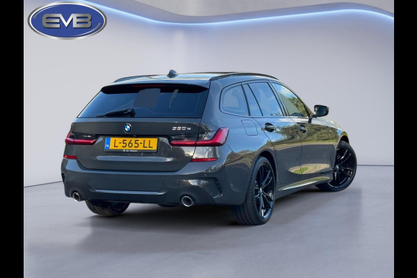 BMW 3 Serie Touring 330e M sport individual, dravitgrau, panodak,laser led, elec bedienbare trekhaak, vol opties, nl auto met nap