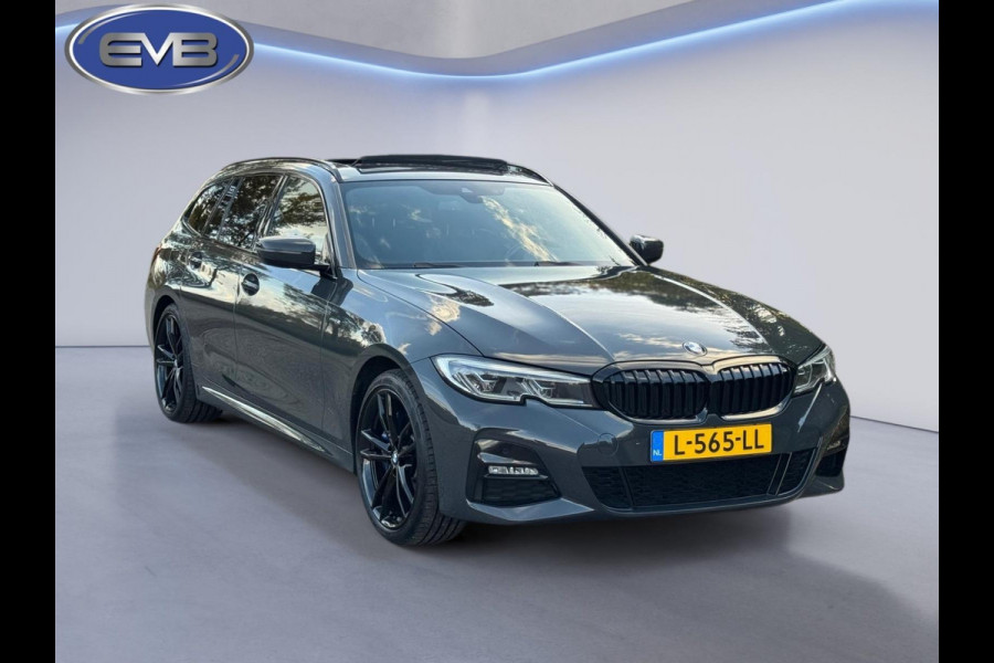BMW 3 Serie Touring 330e M sport individual, dravitgrau, panodak,laser led, elec bedienbare trekhaak, vol opties, nl auto met nap