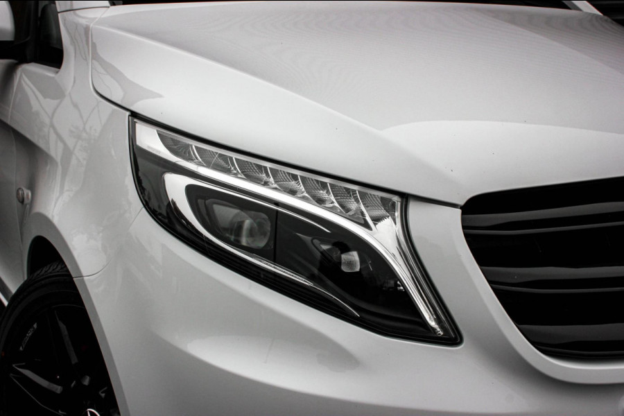 Mercedes-Benz Vito 163PK LANG JB-EDITION FULL BLACK / AMG / SPOILER / VERLAGINGSVEREN / NAVIGATIE / SIDE-BARS / FULL / NAVI