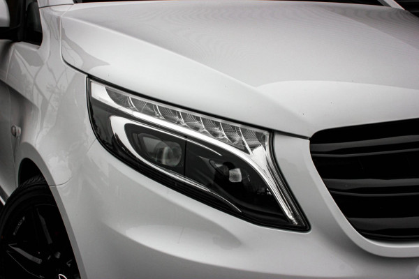 Mercedes-Benz Vito 163PK LANG JB-EDITION FULL BLACK / AMG / SPOILER / VERLAGINGSVEREN / NAVIGATIE / SIDE-BARS / FULL / NAVI