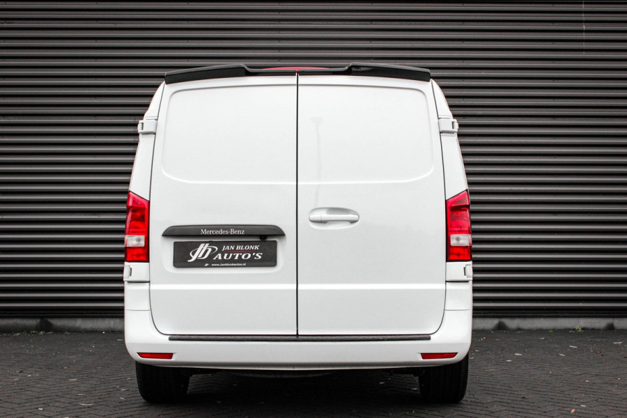Mercedes-Benz Vito 163PK LANG JB-EDITION FULL BLACK / AMG / SPOILER / VERLAGINGSVEREN / NAVIGATIE / SIDE-BARS / FULL / NAVI