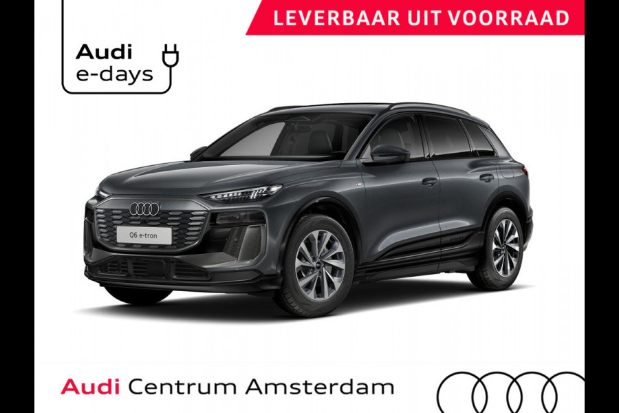 Audi Q6 e-tron Advanced edition 83Kwh 252 pk SUV | Tech pakket plus | Glazen panoramadak | Sportstoelen | Frunk |