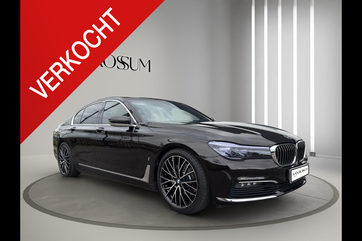 BMW 7 Serie 740e IPerformance | Laser-LED koplampen | Head-Up | Schuif/Kanteldak | Soft-close | 20" Velg | Camera |