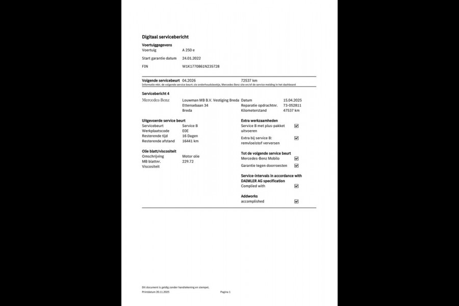 Mercedes-Benz A-Klasse 250 e PHEV AMG-Line | Climate, Cruise, Aut. Verl., Regensensor, 16'' LMV |