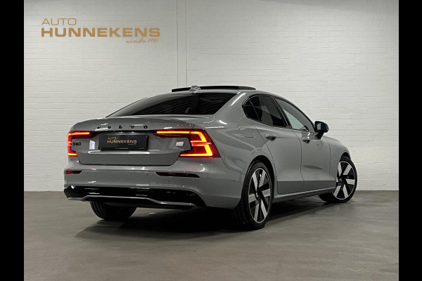 Volvo S60 T8 AWD Ultimate Dark Massage | Open dak | Bowers & Wilkins | Adapt. cruise | Stoelventilatie /-verwarming | Head-up | *455 PK*