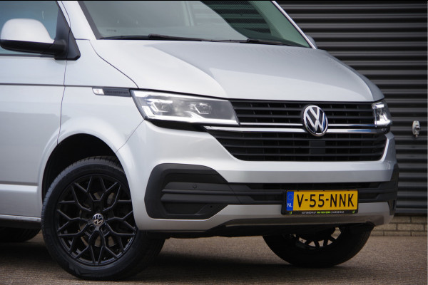 Volkswagen Transporter 2.0 TDI L2 3-ZITS, AUT. LED, CAMERA, CRUISE, CARPLAY, BUMPERS IN KLEUR