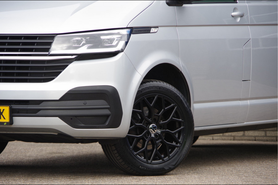 Volkswagen Transporter 2.0 TDI L2 3-ZITS, AUT. LED, CAMERA, CRUISE, CARPLAY, BUMPERS IN KLEUR