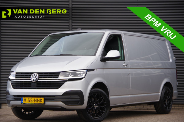 Volkswagen Transporter 2.0 TDI L2 3-ZITS, AUT. LED, CAMERA, CRUISE, CARPLAY, BUMPERS IN KLEUR
