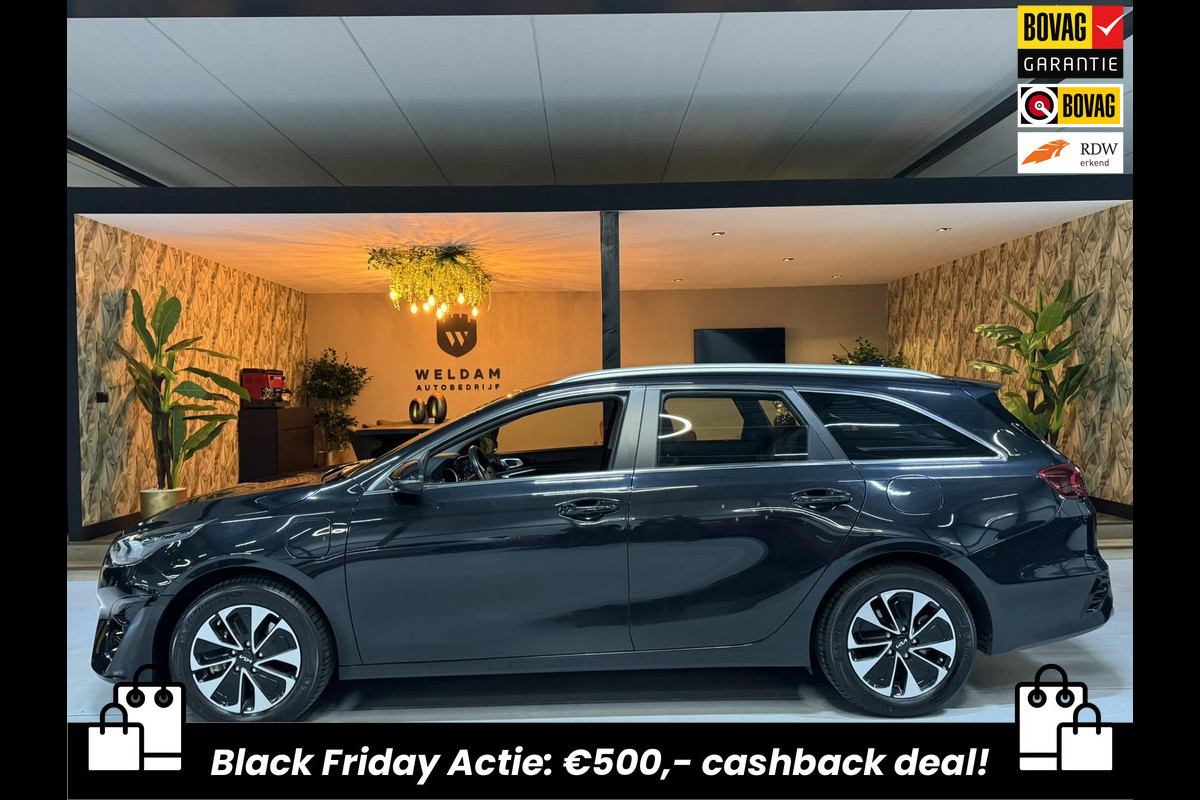 Kia Ceed Sportswagon 1.6 GDI PHEV DynamicLine Garantie Carplay Camera StuurVW StoelVW Keyless Adoptieve Cruise Navi Clima Rijklaar