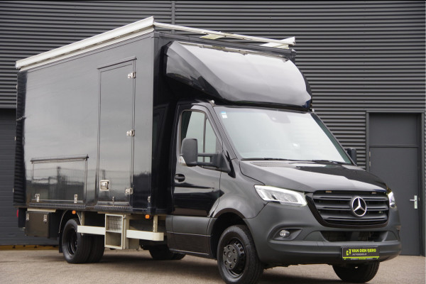Mercedes-Benz Sprinter 519 3.0 CDI V6 BAKWAGEN, AUT. LED, CAMERA, MBUX10'', GEVEERDE STOEL, LEDER, NAVI, CLIMA, STOELVERWARMING, ZIJDEUR