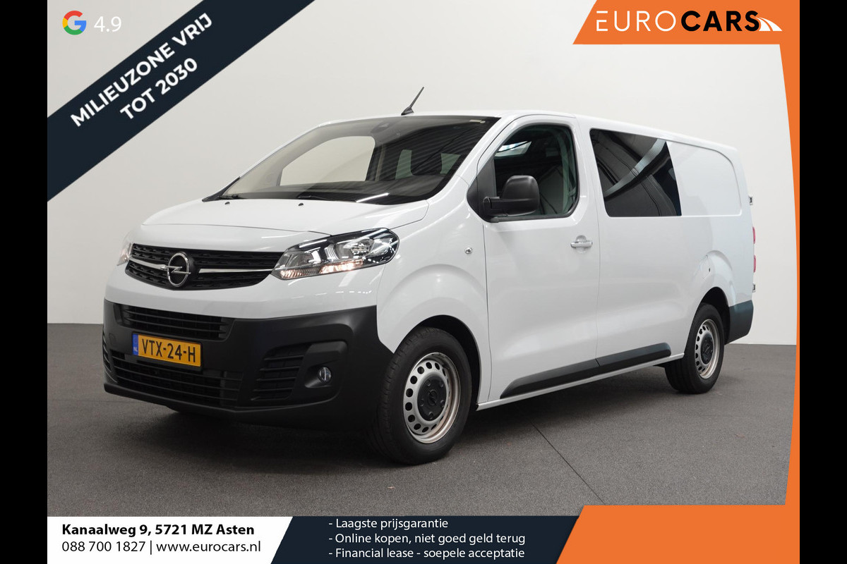 Opel Vivaro 2.0 CDTI L3H1 Dubbele Cabine Edition Airco Navigatie Trekhaak Carplay Bluetooth