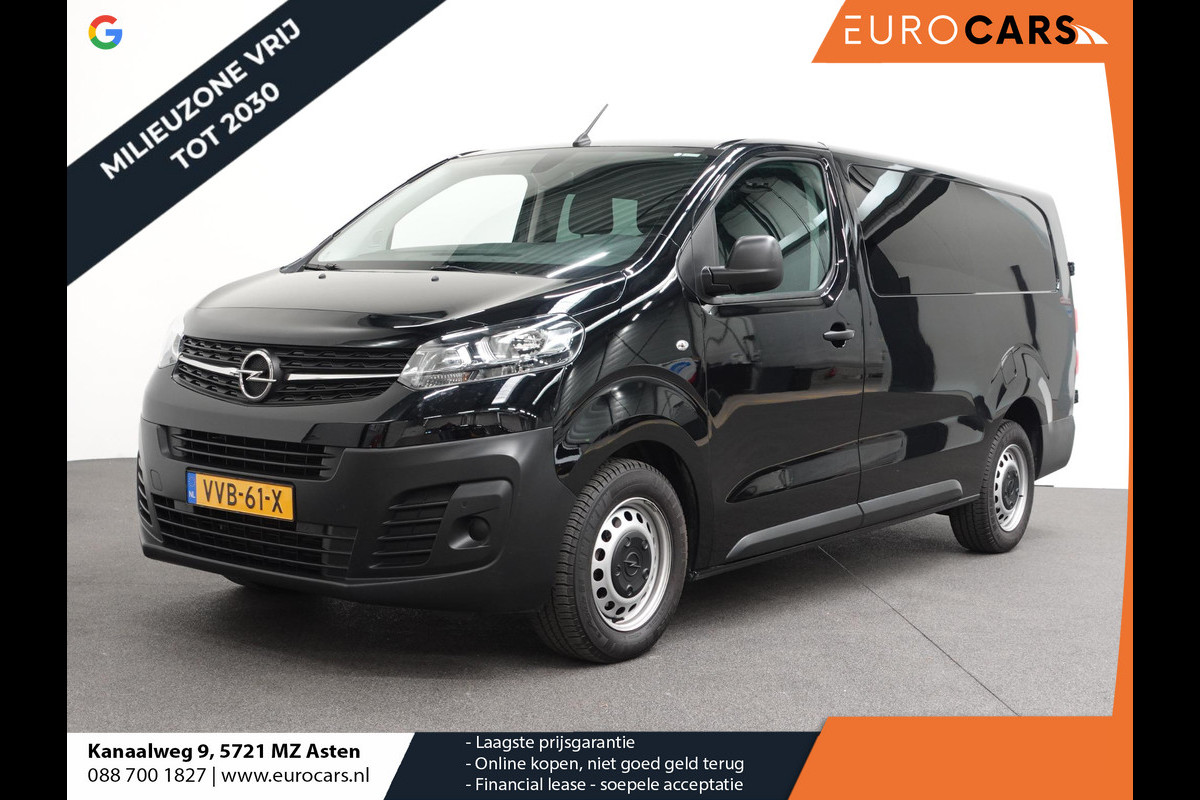 Opel Vivaro 145pk Automaat L3H1 Dubbele cabine 6-zits Navigatie Camera Trekhaak Apple carplay Parkeersensoren Cruise control
