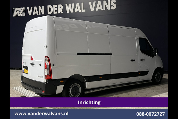 Opel Movano 2.3 CDTI L3H2 Post NL inrichting Euro6 Airco | Camera | Navigatie | Cruisecontrol Sidebars, Doorloopdeur, Schappen, 270 graden achterdeuren
