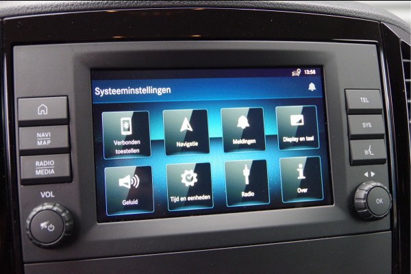Mercedes-Benz Vito 119 CDI L2 3-ZITS, AUT. LED, ADAPT. CRUISE, STOELVERWARMING, CAMERA, CLIMA, NAVI, PARKEERSENSOREN