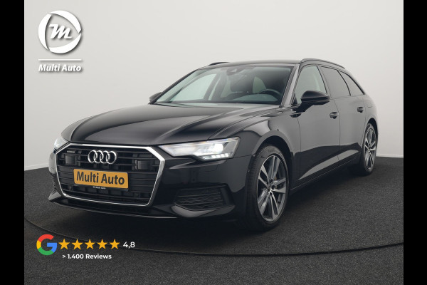 Audi A6 Avant 50 TFSI e quattro Proline Plug In Hybrid 300pk Dealer O.H PHEV | Adaptive Cruise | Camera | Keyless | Lederen Sportstoelen Verwarmd | Apple Carplay | Navigatie | Front Assist | Virtual | DAB | 19"L.M |