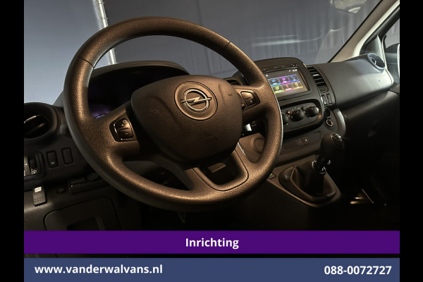 Opel Vivaro 1.6 CDTI 126pk L1H1 Inrichting Euro6 Airco | Camera | Navigatie | LED | Cruisecontrol Parkeersensoren, Achterklep