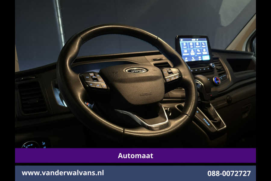 Ford Transit Custom 2.0 TDCI 130pk Automaat L2H1 Euro6 Airco | Apple Carplay | Android Auto | LED | Cruisecontrol Parkeersensoren, Verwarmde voorruit, Bijrijdersbank