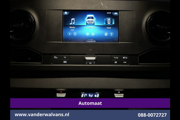 Mercedes-Benz Sprinter 316 CDI 164pk Automaat L3H2 *Post NL inrichting* Euro6 Airco | Camera | Apple Carplay | Cruisecontrol Chauffeursstoel, Android Auto, Parkeersensoren, Stoelverwarming, Bijrijdersbank