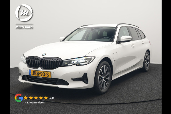 BMW 3 Serie Touring 330e Plug In Hybrid 293pk Dealer O.H PHEV | Cruise Control | Apple Carplay | Lederen Sportstoelen Verwarmd | Navigatie | Virtual | DAB |
