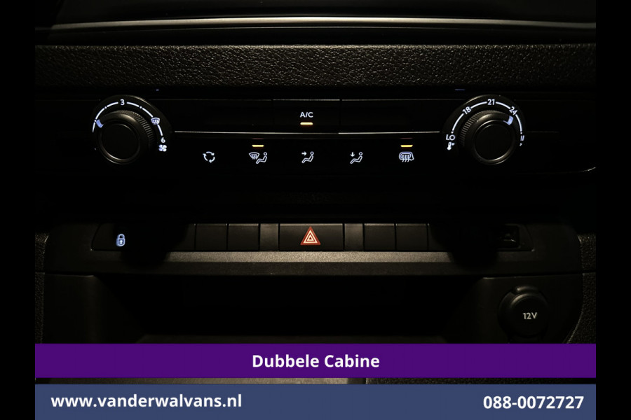 Opel Vivaro 2.0CDTI 145pk L3H1 Dubbele Cabine Euro6 Airco | 6-Zits | Navigatie | 2500kg Trekhaak | Apple Carplay Android Auto, Cruisecontrol, Parkeersensoren