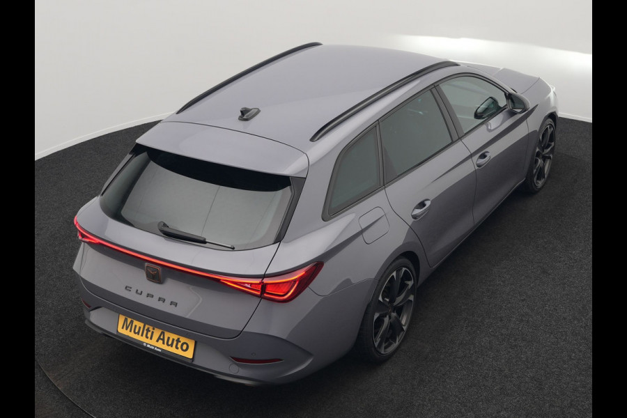 CUPRA Leon Sportstourer 1.4 e-Hybrid VZ Plug In Hybrid 245pk Dealer O.H PHEV | Keyless | Cruise Control | Lederen Sportstoelen Verwarmd | Navigatie | Virtual | Front & Lane Assist | Sportstuur Verwarmd | Sfeerverlichting | DAB | 19"L.M |
