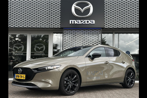 Mazda 3 2.5 e-SkyActiv-G M Hybrid 140 Nagisa | AUTOMAAT | ALL SEASON | CAMERA | PARKEER SENSOREN VOOR EN ACHTER |