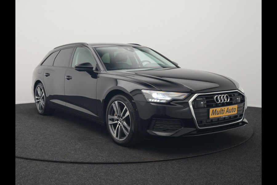 Audi A6 Avant 50 TFSI e quattro Proline Plug In Hybrid 300pk Dealer O.H PHEV | Adaptive Cruise | Camera | Keyless | Lederen Sportstoelen Verwarmd | Apple Carplay | Navigatie | Front Assist | Virtual | DAB | 19"L.M |
