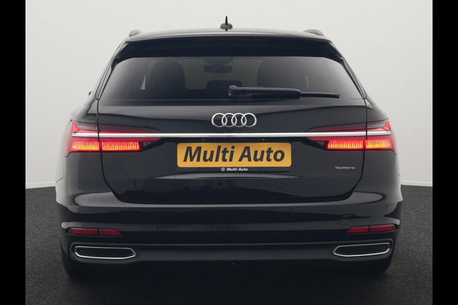 Audi A6 Avant 50 TFSI e quattro Proline Plug In Hybrid 300pk Dealer O.H PHEV | Adaptive Cruise | Camera | Keyless | Lederen Sportstoelen Verwarmd | Apple Carplay | Navigatie | Front Assist | Virtual | DAB | 19"L.M |