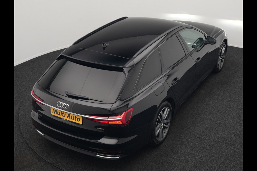 Audi A6 Avant 50 TFSI e quattro Proline Plug In Hybrid 300pk Dealer O.H PHEV | Adaptive Cruise | Camera | Keyless | Lederen Sportstoelen Verwarmd | Apple Carplay | Navigatie | Front Assist | Virtual | DAB | 19"L.M |