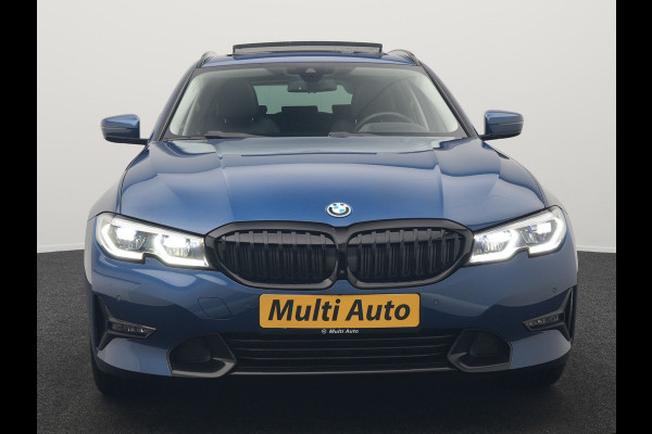 BMW 3 Serie Touring 320e Sportline Plug In Hybrid 204pk Dealer O.H PHEV | Trekhaak Af Fabriek | Panodak | Laser LED | Head Up | 360 Camera | Lederen Sportstoelen Verwarmd | Keyless | Navigatie | Blis | Virtual | DAB |