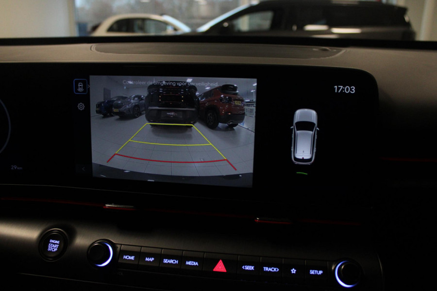 Hyundai Kona 1.6 GDI 130PK HEV N LINE | *NIEUWE AUTO!* | NAVIGATIE | DRAADLOZE APPLE CARPLAY/ANDROID AUTO | ADAPTIVE CRUISE CONTROL | CLIMATE CONTROL | DODEHOEK DETECTIE | DRAADLOZE TELEFOONLADER |  18" LICHTMETALEN VELGEN | ACHTERUITRIJ CAMERA | PARKEERSENSOREN VOOR EN ACHTER | KEYLESS ENTRY/START | DAB+ RADIO | ELEKTRISCH BEDIENBARE ACHTERKLEP | SFEER VERLICHTING | FULL LED KOPLAMPEN |