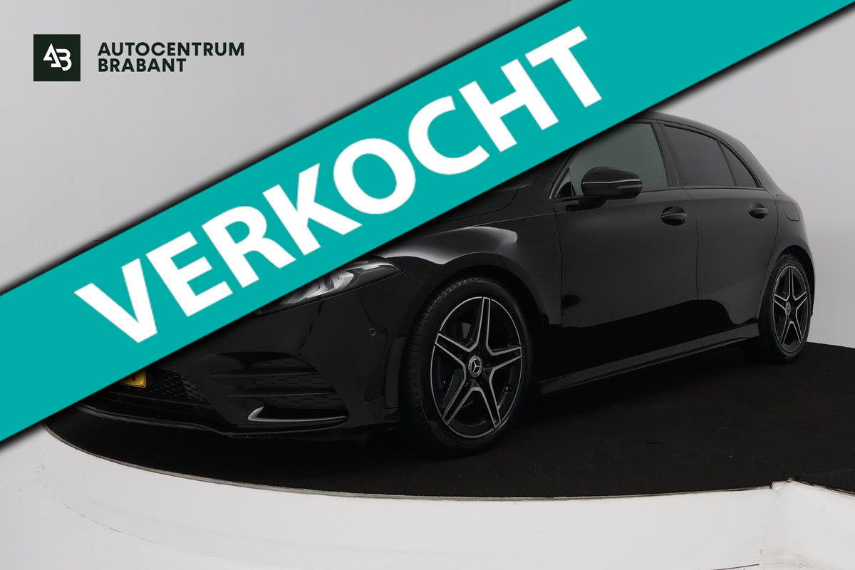 Mercedes-Benz A-Klasse 180 Business Solution AMG (SFEERVERLICHTING, STOELVERWARMING, CRUISE CONTROL, NAVIGATIE, SENSOREN)