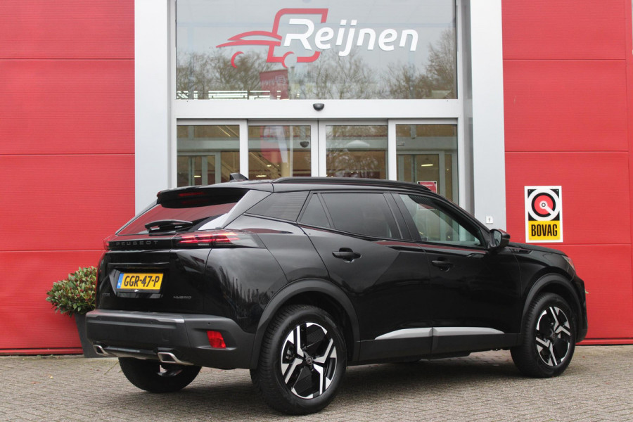 Peugeot 2008 1.2 Hybrid 145PK GT | DRAADLOZE APPLE CARPLAY/ANDROID AUTO | ACHTERUITRIJ CAMERA | KEYLESS ENTRY/START | PARKEERSENSOREN VOOR EN ACHTER | FULL LED KOPLAMPEN | CRUISE CONTROL | DAB+ RADIO | LICHTMETALEN VELGEN 17" | DRAADLOZE TELEFOONLADER |