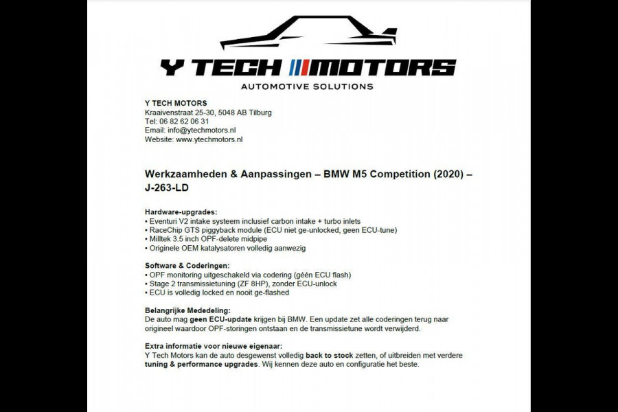 BMW 5 Serie M5 COMPETITION 740 PK FACELIFT MODEL ORIGINEEL NEDERLANDS *UNIEKE M5*