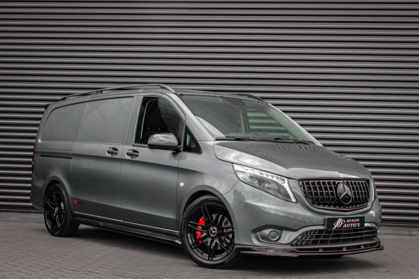 Mercedes-Benz Vito 136PK JB-EDITION FULL BLACK / AMG / SPOILER / VERLAGINGSVEREN / NAVIGATIE / CLIMATE CONTROL / TREKHAAK / CRUISE
