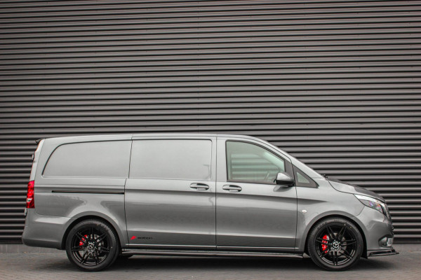 Mercedes-Benz Vito 136PK JB-EDITION FULL BLACK / AMG / SPOILER / VERLAGINGSVEREN / NAVIGATIE / CLIMATE CONTROL / TREKHAAK / CRUISE