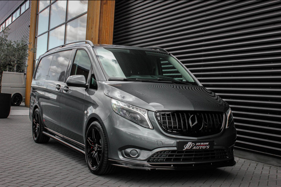 Mercedes-Benz Vito 136PK JB-EDITION FULL BLACK / AMG / SPOILER / VERLAGINGSVEREN / NAVIGATIE / CLIMATE CONTROL / TREKHAAK / CRUISE