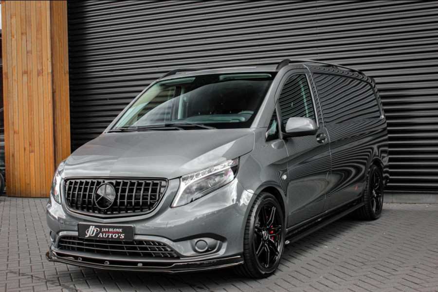 Mercedes-Benz Vito 136PK JB-EDITION FULL BLACK / AMG / SPOILER / VERLAGINGSVEREN / NAVIGATIE / CLIMATE CONTROL / TREKHAAK / CRUISE