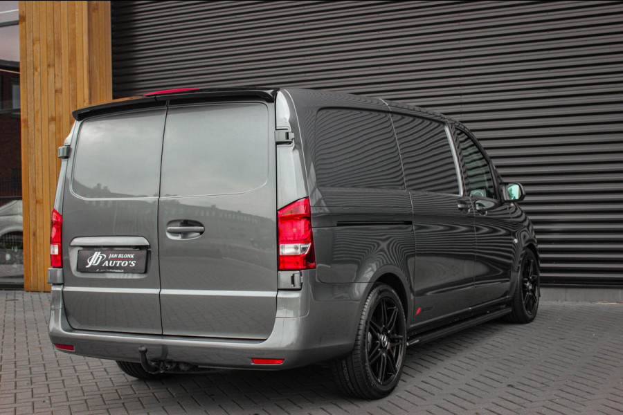 Mercedes-Benz Vito 136PK JB-EDITION FULL BLACK / AMG / SPOILER / VERLAGINGSVEREN / NAVIGATIE / CLIMATE CONTROL / TREKHAAK / CRUISE