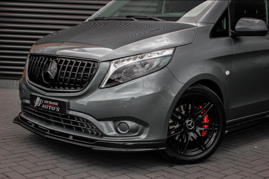Mercedes-Benz Vito 136PK JB-EDITION FULL BLACK / AMG / SPOILER / VERLAGINGSVEREN / NAVIGATIE / CLIMATE CONTROL / TREKHAAK / CRUISE