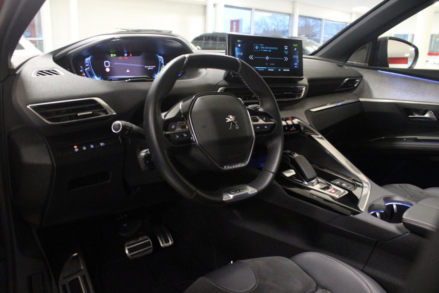 Peugeot 3008 1.6 HYbrid 225PK GT PACK BUSINESS | AFNEEMBARE TREKHAAK | PANORAMISCH SCHUIF/KANTEL DAK | ELEKTRISCH BEDIENBARE BESTUURDERSSTOEL MET GEHEUGENFUNCTIE | FOCAL AUDIO SYSTEM | ELEKTRISCH BEDIENARE ACHTERKLEP | KEYLESS ENTRY/START | 360° CAMERA | 19" LICHTMETALEN VELGEN | BLACK PACK | STOEL VERWARMING | MASSAGE STOEL | FULL LED KOPLAMPEN | APPLE CARPLAY/ANDROID AUTO |
