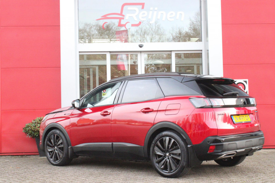Peugeot 3008 1.6 HYbrid 225PK GT PACK BUSINESS | AFNEEMBARE TREKHAAK | PANORAMISCH SCHUIF/KANTEL DAK | ELEKTRISCH BEDIENBARE BESTUURDERSSTOEL MET GEHEUGENFUNCTIE | FOCAL AUDIO SYSTEM | ELEKTRISCH BEDIENARE ACHTERKLEP | KEYLESS ENTRY/START | 360° CAMERA | 19" LICHTMETALEN VELGEN | BLACK PACK | STOEL VERWARMING | MASSAGE STOEL | FULL LED KOPLAMPEN | APPLE CARPLAY/ANDROID AUTO |