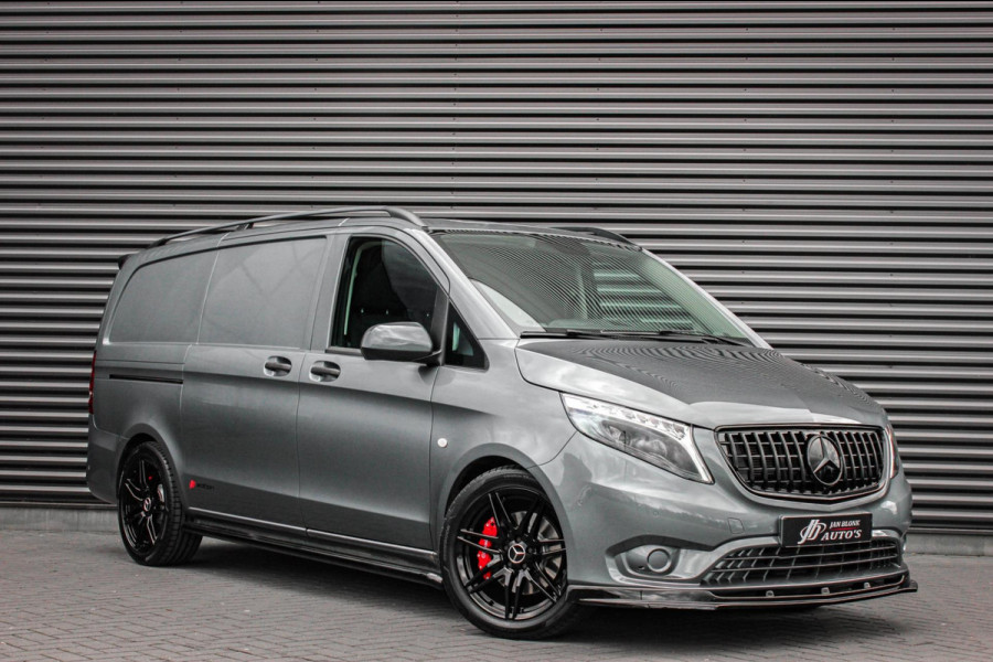 Mercedes-Benz Vito 215PK JB- EDITION FULL BLACK / AMG / SPOILER / VERLAGINGSVEREN / NAVIGATIE / CLIMATE CONTROL / TREKHAAK / CRUIS